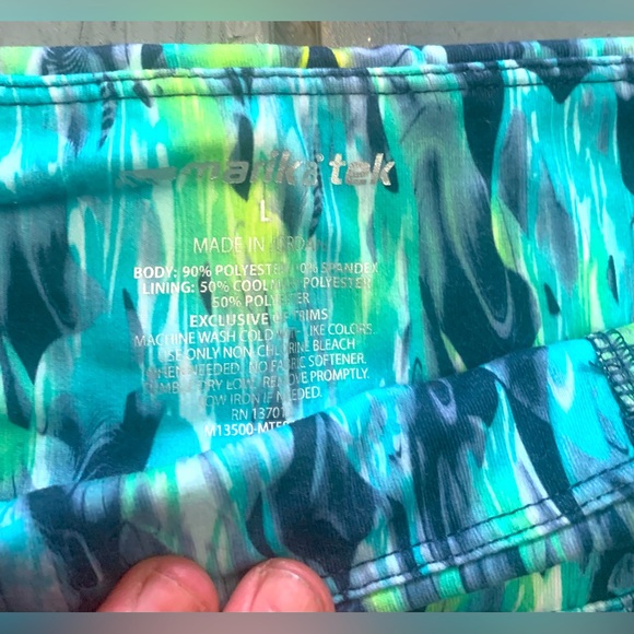 MARIKA TEK- Capri Length Leggings/Yoga/workout Pants. - Picture 2 of 3